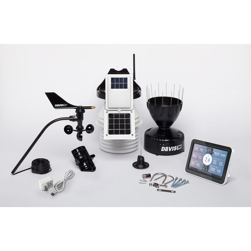 Davis Vantage Pro2 Wireless Weather Station w/WeatherLink Console  24hr Fan Aspirated Radiation Shield [6253]