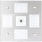 Sea-Dog Square LED Mirror Light w/On/Off Dimmer - White  Blue [401840-3]