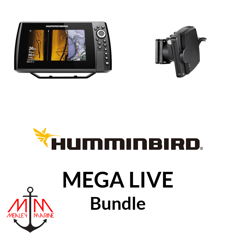 Humminbird HELIX 8 G4N & MEGA LIVE Bundle - Mealey Marine