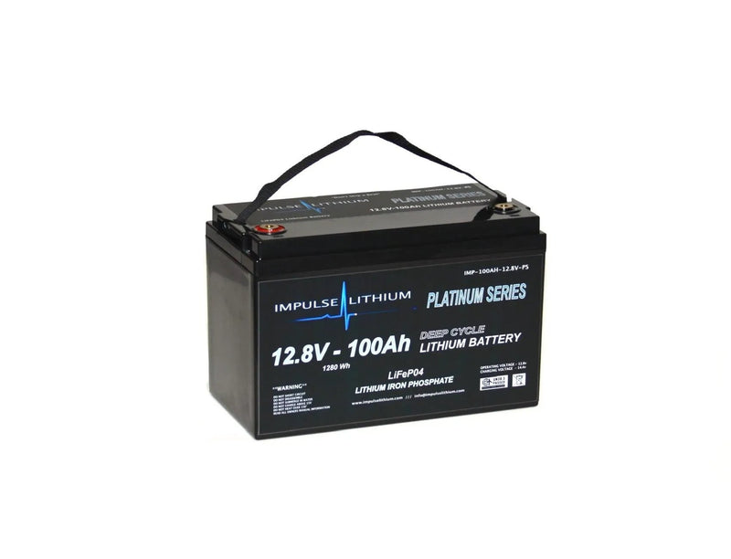 Impulse Lithium 12V 100AH Platinum Series Bluetooth Battery